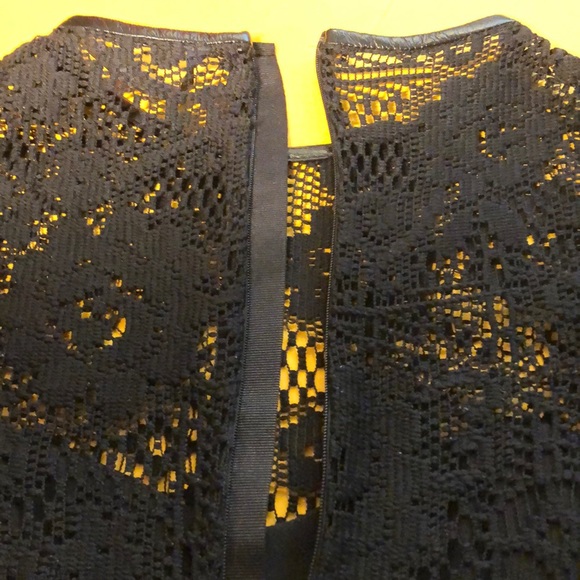 🟠 ZARA 🟠 lambskin knee length dress - Picture 5 of 9